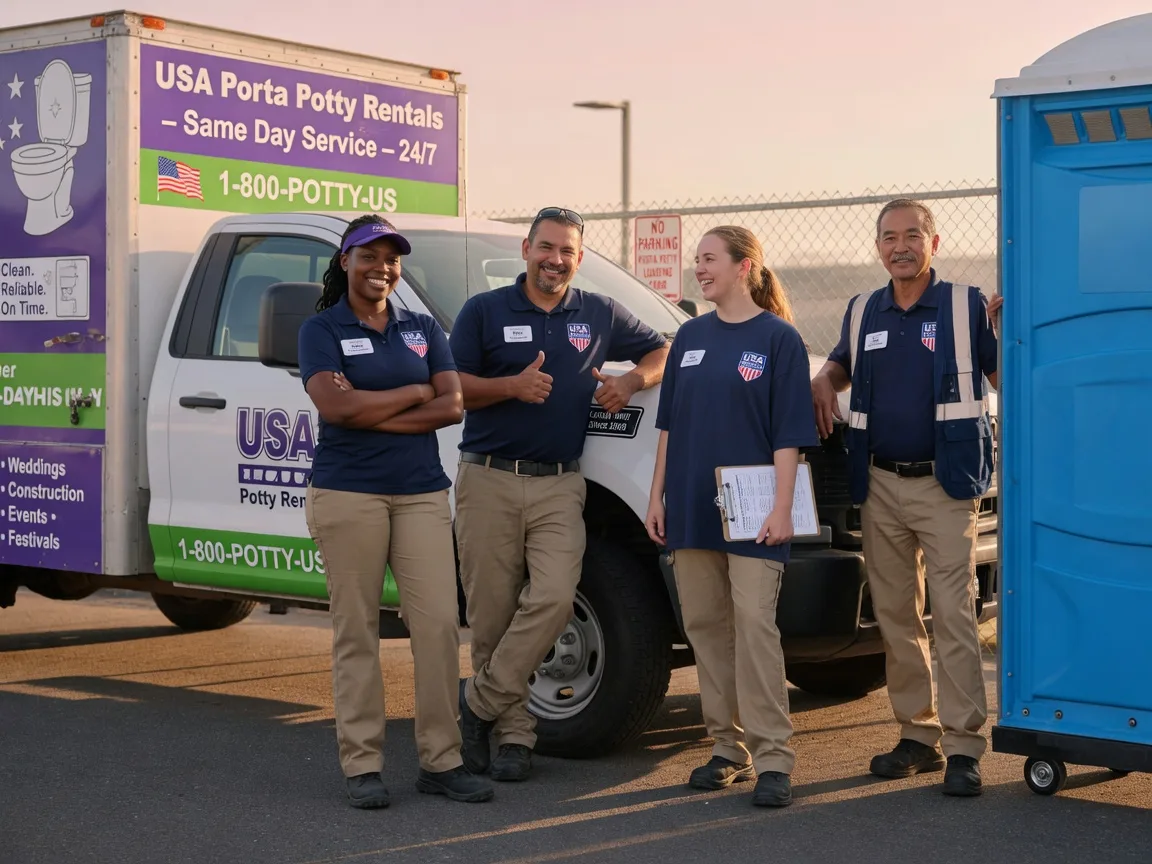Porta Potty Rental company in Hudson, MA